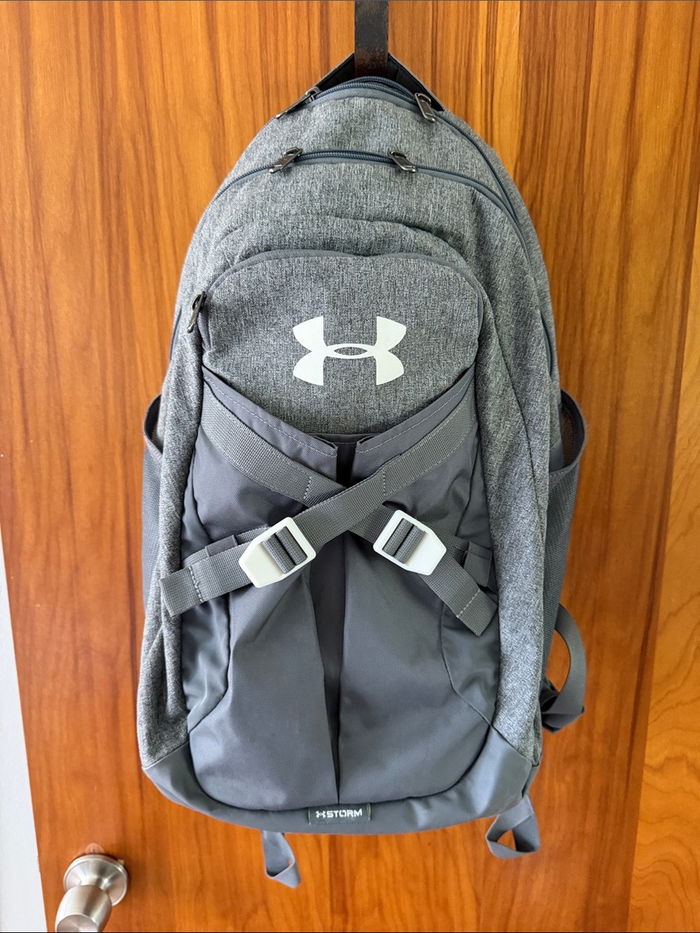 Under Armour Gray Backpack with Logo